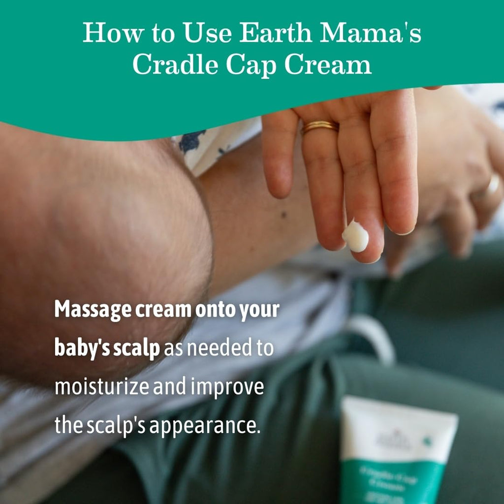 Cradle Cap Cream - 2 Oz - Gentle Cream for Babies - Scalp Moisturizer to Help Soften Flakes - Cradle Cap Kit Essential