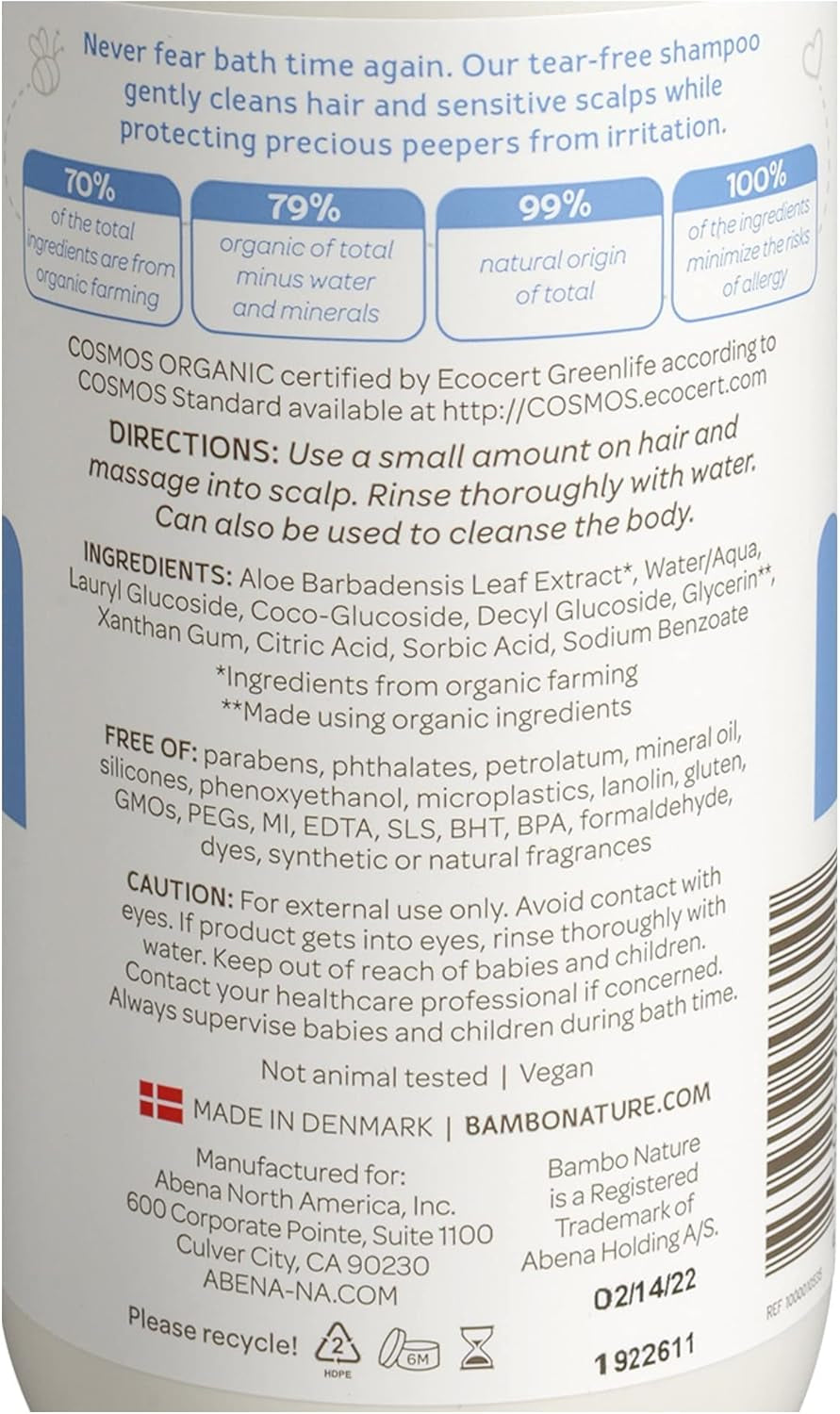Tear Clear Baby Shampoo, 16.9 Fl Oz, 6 Count (1 Pack of 6 Bottles)