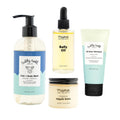 New Baby & Mom Sensitive Skincare Kit - the Mama + Baby Gift Set - Baby Shampoo and Body Wash 8.5 Oz, All over Ointment 2 Oz, Belly Oil 2 Fl Oz & Nipple Balm 1.9 Oz - Lavender Rosemary