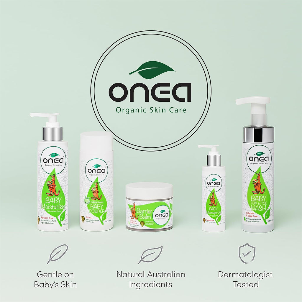 Organic Skincare Baby Gift Pack - Daily Care Baby & Mommy - Newborn Babies Set - Moisturizer & Massage Oil - Paraben & Sulphate Free - for New and Expecting Moms