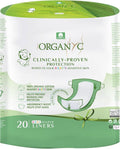 100% Certified Organic Cotton Baby Diaper Liner for Sensitive Skin, Fits All Brands and Sizes Diapers except New Born, 20 Count